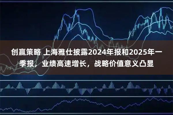 创赢策略 上海雅仕披露2024年报和2025年一季报，业绩高速增长，战略价值意义凸显