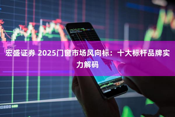 宏盛证券 2025门窗市场风向标：十大标杆品牌实力解码